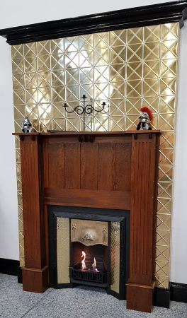 apm diamonds brass fireplace opt