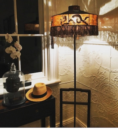 osmond centre panel dado painted cream