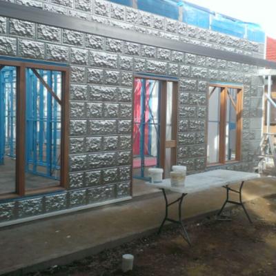 Apm Metal Sandstone Block House